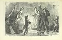 An illustration from The vicar of Wakefield, and other works ... With introduction notes and a life of Oliver Goldsmith, by John Francis Waller (1885)