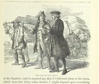 An illustration from The vicar of Wakefield, and other works ... With introduction notes and a life of Oliver Goldsmith, by John Francis Waller (1885)