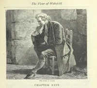 An illustration from The vicar of Wakefield, and other works ... With introduction notes and a life of Oliver Goldsmith, by John Francis Waller (1885)
