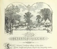 An illustration from The vicar of Wakefield, and other works ... With introduction notes and a life of Oliver Goldsmith, by John Francis Waller (1885)