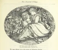 An illustration from The vicar of Wakefield, and other works ... With introduction notes and a life of Oliver Goldsmith, by John Francis Waller (1885)