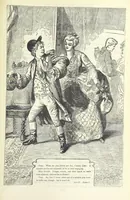 An illustration from The vicar of Wakefield, and other works ... With introduction notes and a life of Oliver Goldsmith, by John Francis Waller (1885)