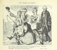 An illustration from The vicar of Wakefield, and other works ... With introduction notes and a life of Oliver Goldsmith, by John Francis Waller (1885)