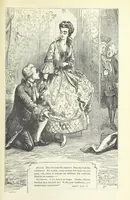 An illustration from The vicar of Wakefield, and other works ... With introduction notes and a life of Oliver Goldsmith, by John Francis Waller (1885)