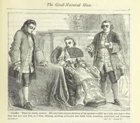 An illustration from The vicar of Wakefield, and other works ... With introduction notes and a life of Oliver Goldsmith, by John Francis Waller (1885)