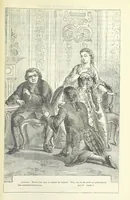 An illustration from The vicar of Wakefield, and other works ... With introduction notes and a life of Oliver Goldsmith, by John Francis Waller (1885)