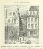 An illustration from The vicar of Wakefield, and other works ... With introduction notes and a life of Oliver Goldsmith, by John Francis Waller (1885)