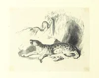 An illustration from The poetical works of Oliver Goldsmith. Illustrated by wood engravings from the designs of Cope, Creswick, Horsley, Redgrave, and Frederick Tayler (1888)
