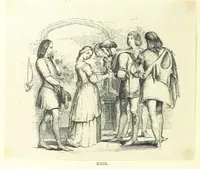 Picture 36 of 43 from The poetical works of Oliver Goldsmith. Illustrated by wood engravings from the designs of Cope, Creswick, Horsley, Redgrave, and Frederick Tayler (1888), leaf 178