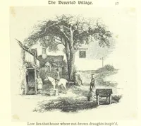 Picture 22 of 43 from The poetical works of Oliver Goldsmith. Illustrated by wood engravings from the designs of Cope, Creswick, Horsley, Redgrave, and Frederick Tayler (1888), leaf 95