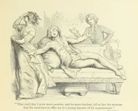 An illustration from The vicar of Wakefield ... With a memoir of Goldsmith, by Professor Masson (1888)