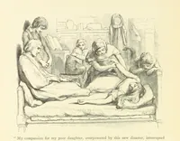An illustration from The vicar of Wakefield ... With a memoir of Goldsmith, by Professor Masson (1888)