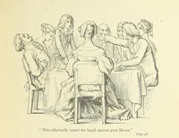 An illustration from The vicar of Wakefield ... With a memoir of Goldsmith, by Professor Masson (1888)