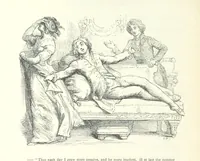 An illustration from The vicar of Wakefield. Nouvelle édition, avec une notice, un argument analytique et des notes par M. l'Abbé B. Colpin (1896)