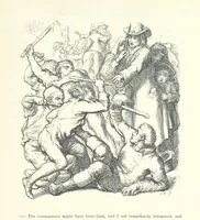 An illustration from The vicar of Wakefield. Nouvelle édition, avec une notice, un argument analytique et des notes par M. l'Abbé B. Colpin (1896)