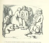An illustration from The vicar of Wakefield. Nouvelle édition, avec une notice, un argument analytique et des notes par M. l'Abbé B. Colpin (1896)