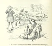 An illustration from The vicar of Wakefield. Nouvelle édition, avec une notice, un argument analytique et des notes par M. l'Abbé B. Colpin (1896)