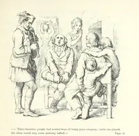 An illustration from The vicar of Wakefield. Nouvelle édition, avec une notice, un argument analytique et des notes par M. l'Abbé B. Colpin (1896)