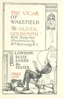 An illustration from The vicar of Wakefield. Nouvelle édition, avec une notice, un argument analytique et des notes par M. l'Abbé B. Colpin (1896)