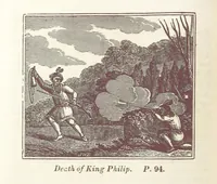 An illustration from The Child's History of the United States. Designed as a first book of history for schools. Illustrated by numerous anecdotes. Improved from the twenty-first edition (1846)