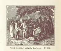 An illustration from The Child's History of the United States. Designed as a first book of history for schools. Illustrated by numerous anecdotes. Improved from the twenty-first edition (1846)