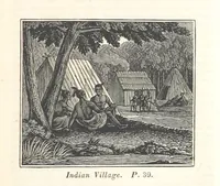 An illustration from The Child's History of the United States. Designed as a first book of history for schools. Illustrated by numerous anecdotes. Improved from the twenty-first edition (1846)