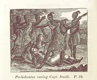 An illustration from The Child's History of the United States. Designed as a first book of history for schools. Illustrated by numerous anecdotes. Improved from the twenty-first edition (1846)