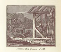 An illustration from The Child's History of the United States. Designed as a first book of history for schools. Illustrated by numerous anecdotes. Improved from the twenty-first edition (1846)
