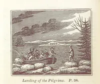 An illustration from The Child's History of the United States. Designed as a first book of history for schools. Illustrated by numerous anecdotes. Improved from the twenty-first edition (1846)