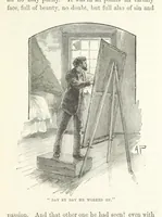 An illustration from Greater Love. By A. Gordon. And other stories by R. Barr, E. Halsted, etc (1894)