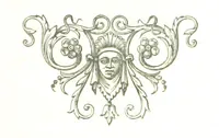 An illustration from Découverte de l'Amérique par les Normands au Xe Siècle, etc. L.P (1874)
