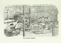 Picture 7 of 42 from Kaladlit Assilialiait; or, Woodcuts drawn and engraved by Greenlanders. [With coloured duplicates of Nos. 1 and 2 (1860), leaf 19
