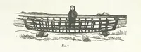 Picture 11 of 42 from Kaladlit Assilialiait; or, Woodcuts drawn and engraved by Greenlanders. [With coloured duplicates of Nos. 1 and 2 (1860), leaf 27