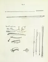 An illustration from Kaladlit Assilialiait; or, Woodcuts drawn and engraved by Greenlanders. [With coloured duplicates of Nos. 1 and 2 (1860)