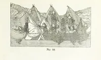 An illustration from Kaladlit Assilialiait; or, Woodcuts drawn and engraved by Greenlanders. [With coloured duplicates of Nos. 1 and 2 (1860)