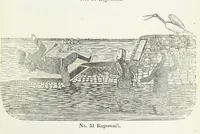 Picture 33 of 42 from Kaladlit Assilialiait; or, Woodcuts drawn and engraved by Greenlanders. [With coloured duplicates of Nos. 1 and 2 (1860), leaf 53
