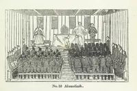 Picture 37 of 42 from Kaladlit Assilialiait; or, Woodcuts drawn and engraved by Greenlanders. [With coloured duplicates of Nos. 1 and 2 (1860), leaf 57