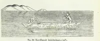 Picture 39 of 42 from Kaladlit Assilialiait; or, Woodcuts drawn and engraved by Greenlanders. [With coloured duplicates of Nos. 1 and 2 (1860), leaf 59