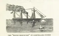Picture 1 of 42 from Kaladlit Assilialiait; or, Woodcuts drawn and engraved by Greenlanders. [With coloured duplicates of Nos. 1 and 2 (1860), leaf 7
