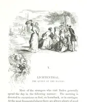 An illustration from A Summer at Baden-Baden ... illustrated by T. Johannot, E. Lamy, etc (1853)