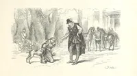 An illustration from L'Histoire d'Angleterre depuis les temps les plus reculés ... racontée à mes petits-enfants ... recueillie par Madame de Witt. ... Ouvrage illustré, etc (1877)