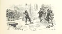 An illustration from L'Histoire d'Angleterre depuis les temps les plus reculés ... racontée à mes petits-enfants ... recueillie par Madame de Witt. ... Ouvrage illustré, etc (1877)