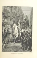 An illustration from L'Histoire d'Angleterre depuis les temps les plus reculés ... racontée à mes petits-enfants ... recueillie par Madame de Witt. ... Ouvrage illustré, etc (1877)