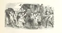 An illustration from L'Histoire d'Angleterre depuis les temps les plus reculés ... racontée à mes petits-enfants ... recueillie par Madame de Witt. ... Ouvrage illustré, etc (1877)