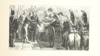 An illustration from L'Histoire d'Angleterre depuis les temps les plus reculés ... racontée à mes petits-enfants ... recueillie par Madame de Witt. ... Ouvrage illustré, etc (1877)