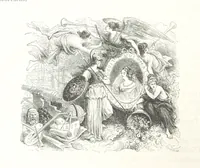 An illustration from L'Histoire d'Angleterre depuis les temps les plus reculés ... racontée à mes petits-enfants ... recueillie par Madame de Witt. ... Ouvrage illustré, etc (1877)