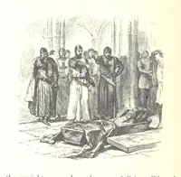 An illustration from The History of England ... Related for the rising generation by M. Guizot, and edited by Madame de Witt ... Translated by M. Thomas. With ... illustrations (1877)