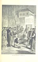 An illustration from The History of England ... Related for the rising generation by M. Guizot, and edited by Madame de Witt ... Translated by M. Thomas. With ... illustrations (1877)