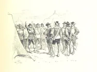 An illustration from The History of England ... Related for the rising generation by M. Guizot, and edited by Madame de Witt ... Translated by M. Thomas. With ... illustrations (1877)