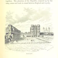 An illustration from The History of England ... Related for the rising generation by M. Guizot, and edited by Madame de Witt ... Translated by M. Thomas. With ... illustrations (1877)